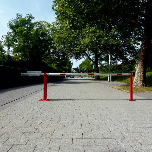 De 3 meter uitvoering van deze handbediende slagboom